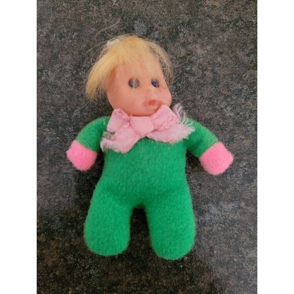 VTG Retro 1970's Matchbox Baby  William Beanie Baby Bean Doll - Picture 1 of 6